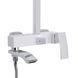 Душова система універсальна Qtap Swan Cascada на три споживача (з виливом) QTSWA111CRW45570 Chrome/White SD00051694 фото 5