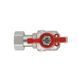 Кран кульовий з накидною гайкою SD Forte1/2" ВЗ для води кутовий SF224W15 SD00017977 фото 8